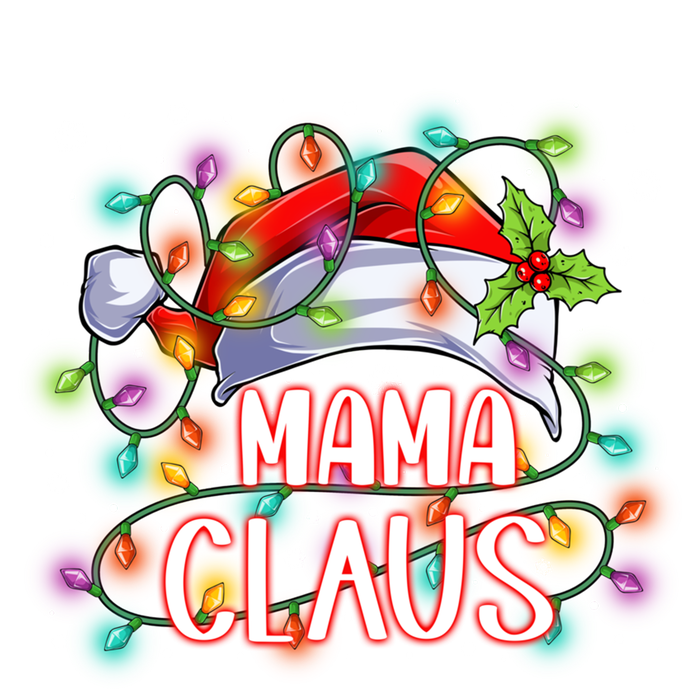 Merry Christmas Mama Claus Santa Hat Funny Xmas Vibes Mom Gift Tank Top