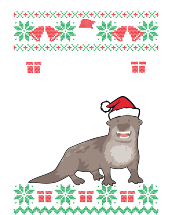 Merry Ottermas Ugly Christmas Sweaters Cool Gift T-Shirt