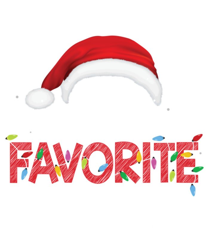 Ugly Sweater Christmas SantaS Favorite Paw Paw Xmas Gift T-Shirt