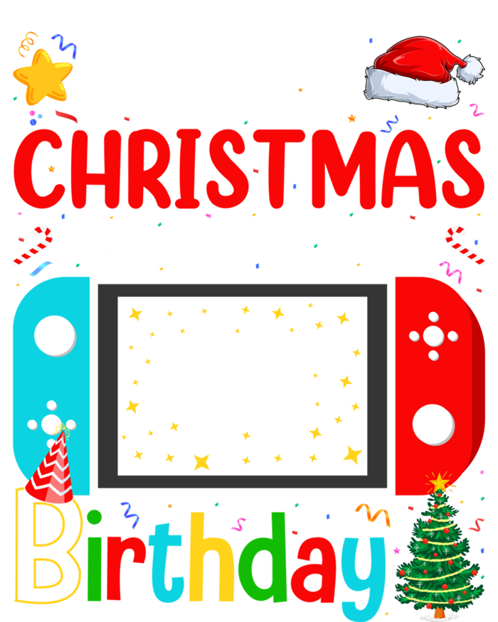 Video Game Lover Merry Christmas Yes ItS My 44th Birthday Cute Gift T-Shirt