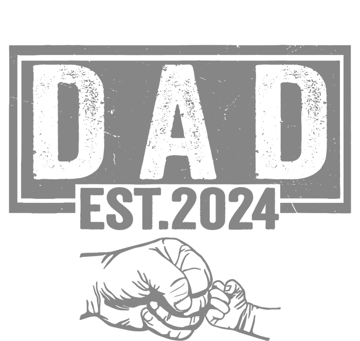 New Dad Est 2024 First Fathers Day 2024 Promoted To Daddy Cooling Performance Long Sleeve Crew