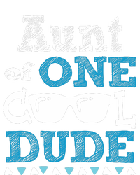 Aunt Of One Cool Dude Funny Birthday Boy Cool Toddler T-Shirt