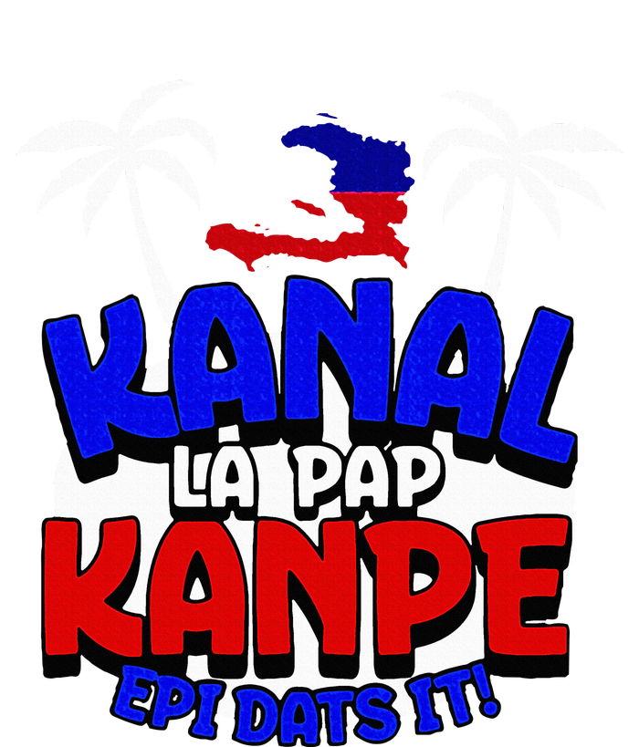 Haiti Pride Kanal Pap Kanpe Haitian Creole Heritage 1804 Map T-Shirt