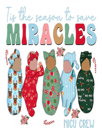 Tis The Season To Save Miracles NICU Crew Nurse Christmas Long Sleeve Shirt