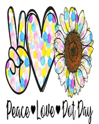 Peace Love International Dot Day Happy Dot Day Colorful T-Shirt