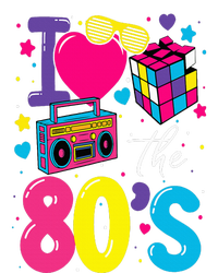 I Love The 80s 80's Party Retro Womens Cotton Relaxed Long Sleeve T-Shirt