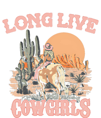 Long Live Cowgirls Retro Western Kids Long Sleeve Shirt