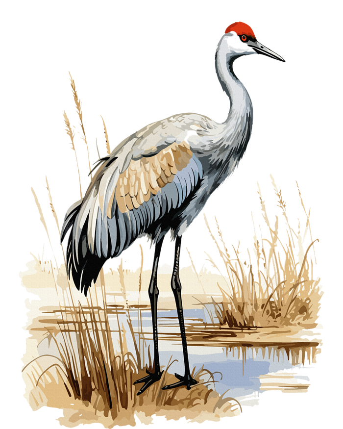 birding sandhill crane nebraska Sandhill cranes Tank Top