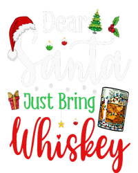 Funny Dear Santa Just Bring Whiskey Christmas Pajamas T-Shirt