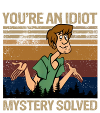 Funny Youre An Idiot Mystery Solved Vintage Tank Top