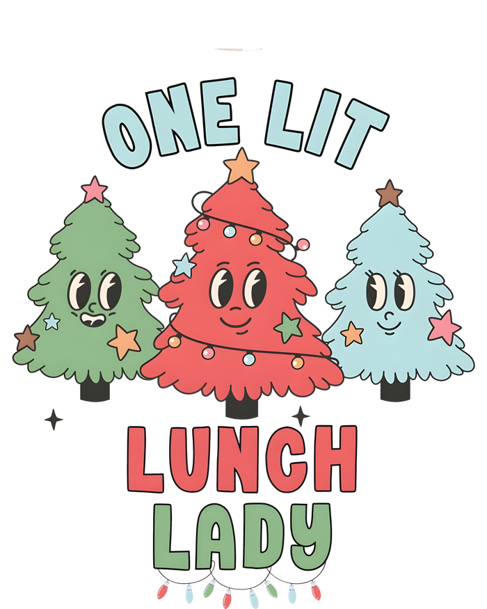 School Lunch Lady Christmas Holiday Christmas T-Shirt