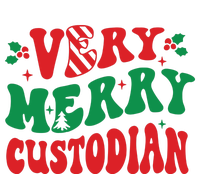 Merry Custodian Christmas Microfiber Hand Towel