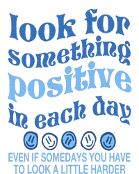 Look For Something Positive in Each Day Aesthetic Trendy PosiCharge Competitor Tank