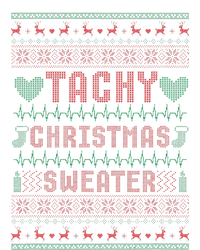 Tachy Nurse Ugly Christmas Sweater Medical Cardiac Icu Xmas T-Shirt