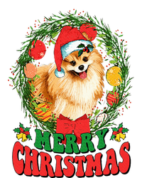 Merry Christmas Pomeranian Santa Dog Lover Ugly Sweater Xmas Bumper Sticker