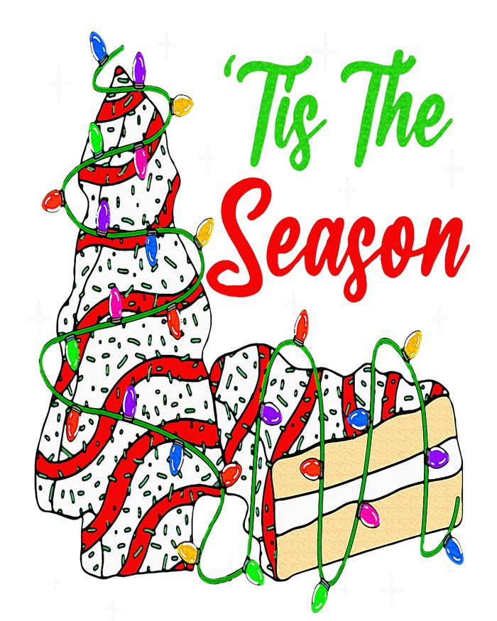 Tis' The Season Christmas Funny Tree Cakes Debbie Xmas Tank Top