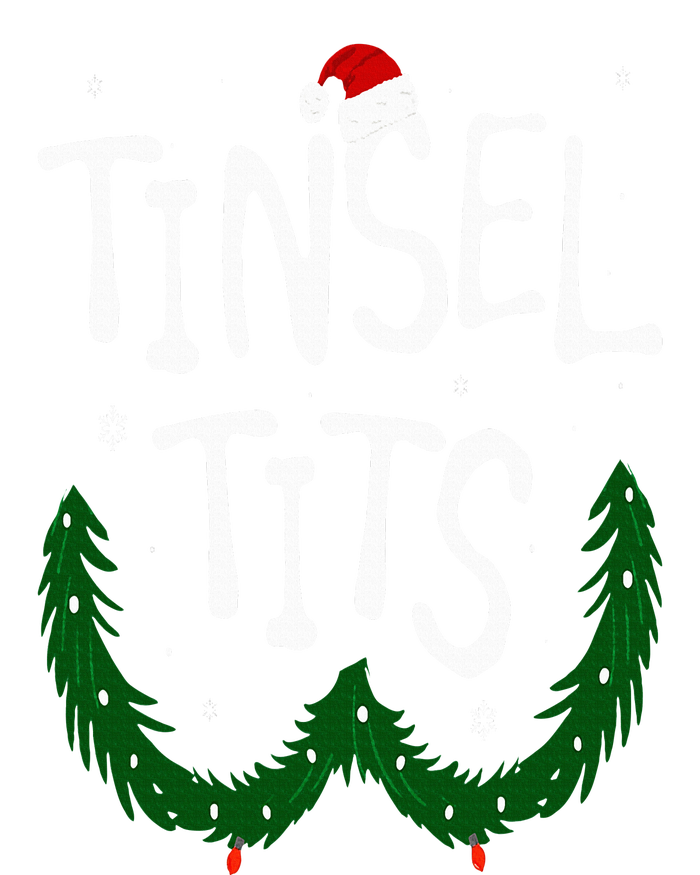 Tinsel Tits And Jingle Balls Funny Matching Christmas Couple Tank Top