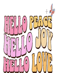 Hello Peace Hello Joy Hello Love Christian Faith Follower Sustainable Beanie