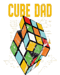 Puzzle Cube Dad Speed Cubing 80's Vintage Math Women’s Perfect Tri Rocker Tank