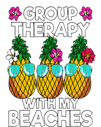 Group Therapy With My Beaches Pineapple Performance Long Sleeve Polo