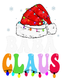 Baba Claus Funny Xmas Family Matching Baba Grandma Christmas Womens Funnel Neck Pullover Hood