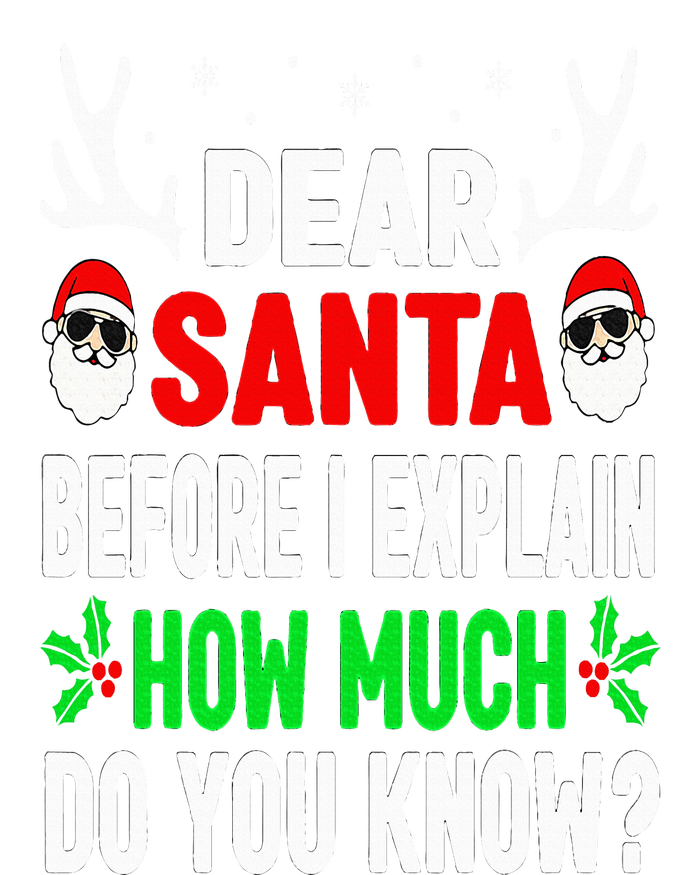 Funny Christmas Dear Santa I Can Explain PosiCharge Competitor Tank