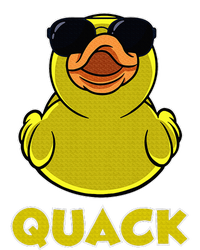 Rubber Duck Lover Quack Funny Rubber Duck High Crown Mesh Back Trucker Hat