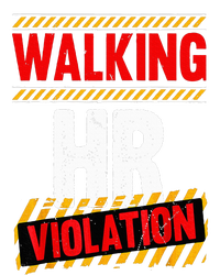 Walking hr violation Drawstring Bag