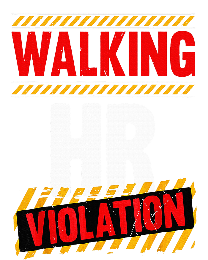 Walking hr violation Drawstring Bag