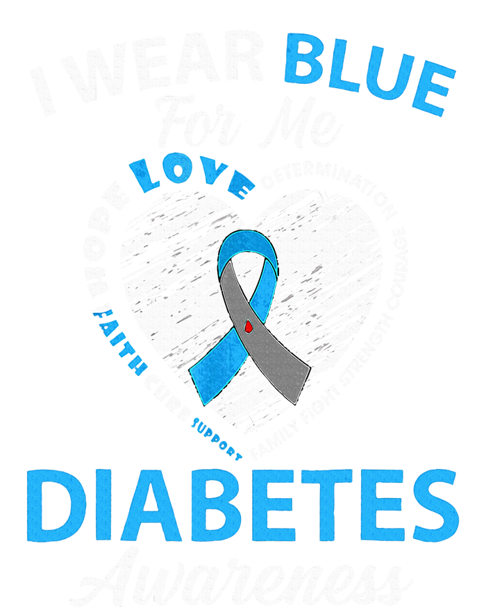 Diabetes Awareness Type 1 2 In November We Wear Blue T-Shirt