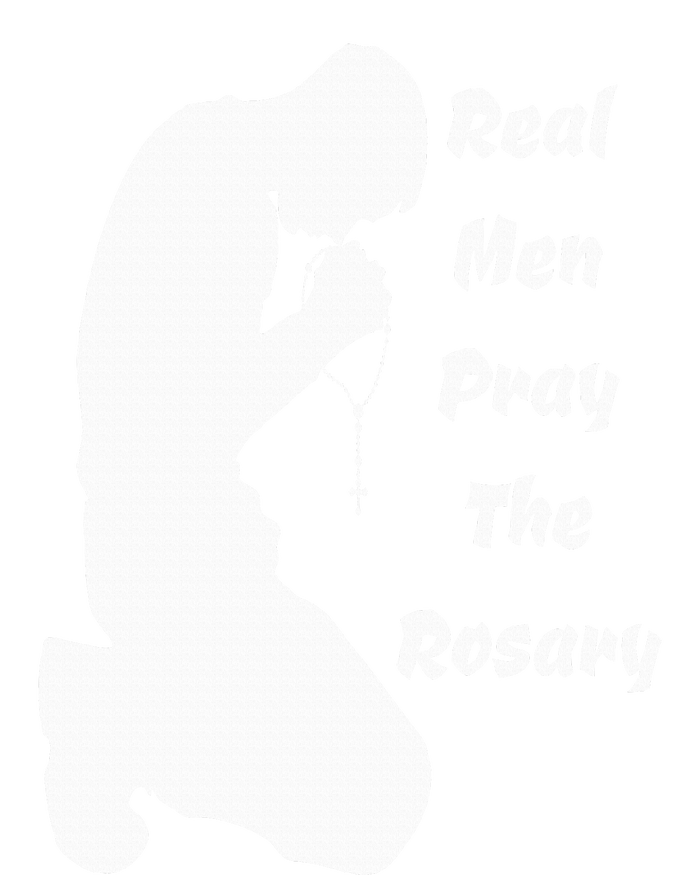 Real Like To Pray The Rosary Kneeling Man Praying Image Tall Sweatshirt