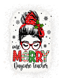 Daycare Teacher Messy Bun Preschool Teacher Christmas Magnet