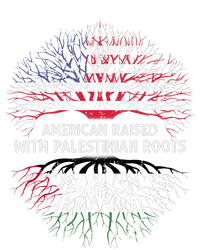 American Raised Palestinian Roots Usa Gaza Palestine Flag Tall Hoodie