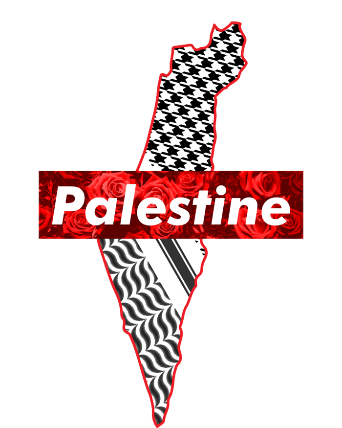 Palestine Free Palestine In Arabic Free Gaza Palestine Flag Vintage T-Shirt