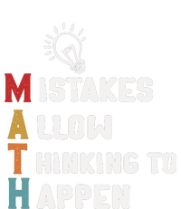 Mistakes Allow Thinking To Happen School Math Teacher Ladies Essential Tank