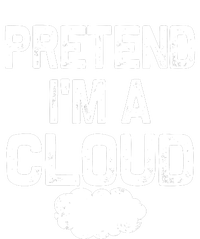 Pretend IM A Cloud Halloween Costumes Tie Dye Hoodie