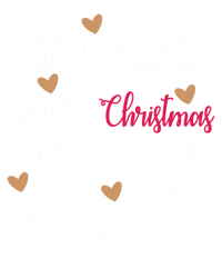 All I Want For Christmas Is A Silent Night Great Gift Valucap Bio-Washed Visor