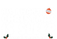 All I Want For Christmas Is Sleep Funny Xmas Cool Gift Women's Long Sleeve Flannel Pajama Set 