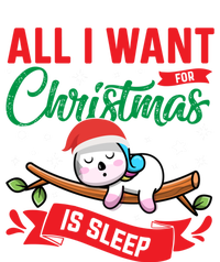 All I Want For Christmas Is Sleep Funny Napping Unicorn Gift Kids Tie-Dye T-Shirt