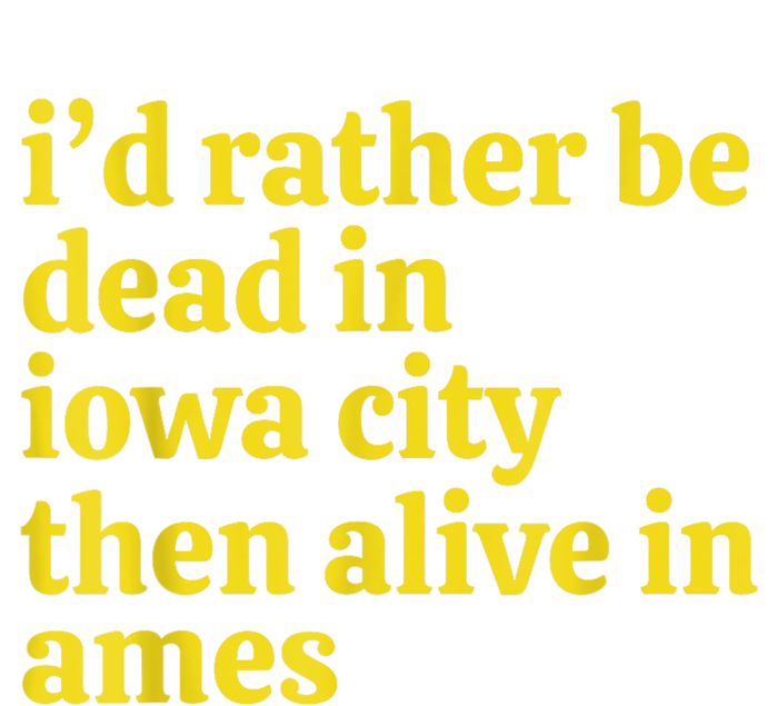 I’D Rather Be Iowa City Than Alive In Ames Magnet