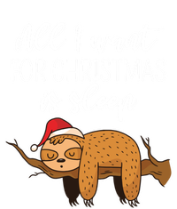 All I Want For Christmas Is Sleep Santa Hat Xmas Nap Fan Great Gift Softstyle Adult Sport Polo