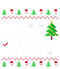 Christmas List Nice Naughty Insufficient Evidence Funny Great Gift Ladies Essential Flowy Tank