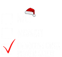 Christmas List Nice Naughty Innocent Until Proven Guilty Cute Gift Sustainable Knit Beanie