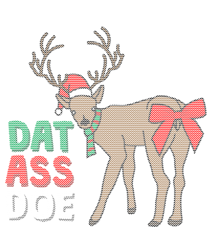 Dat Ass Doe Reindeer Naughty Funny Christmas Gift Full Zip Hoodie