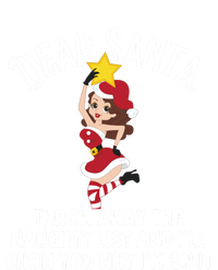 Dear Santa Forget The Naughty List S Funny Christmas Gift Sustainable Beanie