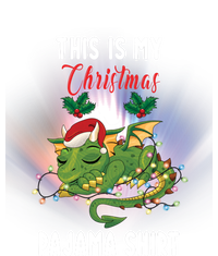 Dragon Lovers This Is My Christmas Pajama Great Gift Santa Dragon Meaningful Gif T-Shirt