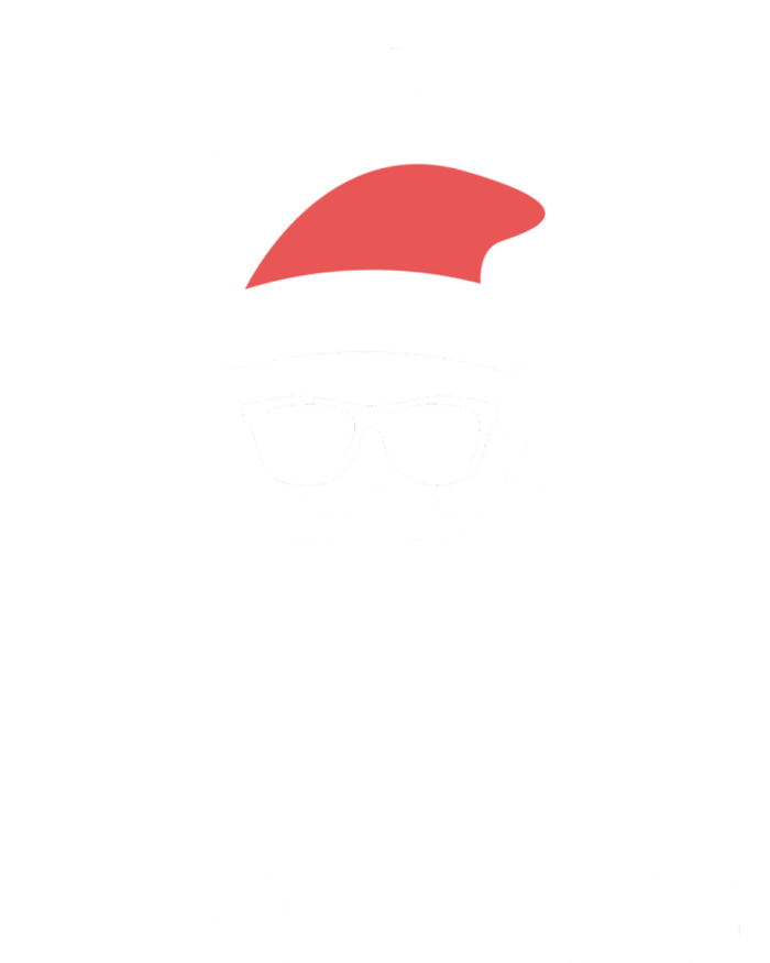 Funny Christmas Xmas Inappropriate Santa I Do It For The Hos Great Gift Coaster