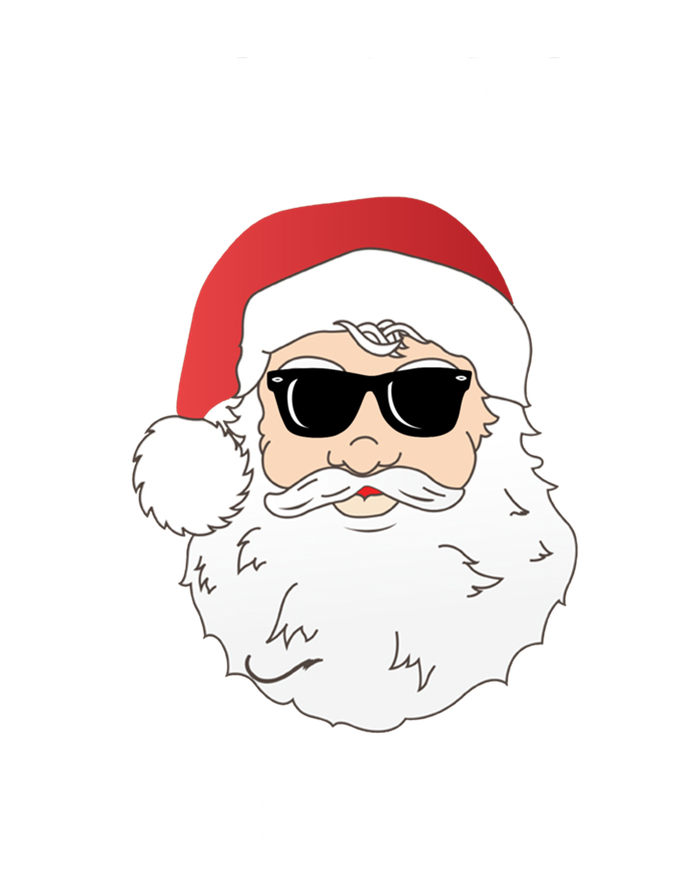 Funny I Do It For The Hos Funny Santa In Dark Sunglasses Gift T-Shirt