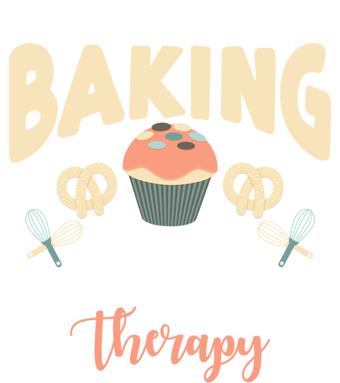 Funny Retro Vintage Baking So No Therapy Gift Tall Hoodie