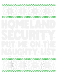 Homeland Security Naughty List Christmas Great Gift Kids Sweatshirt